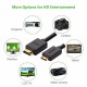 Ugreen câble hdmi vers mini hdmi 2m noir avec support 4K @ 60 Hz