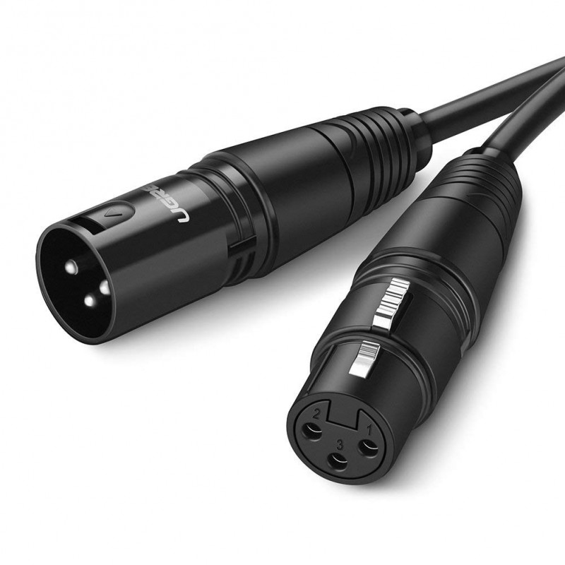 Câble hi-fi xlr - 2m - Câble Audio XLR mâle vers femelle, une paire de  câbles OFC M-F blindés pour mélangeur - Cdiscount Informatique