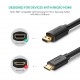 Ugreen câble micro-hdmi vers hdmi de 2m avec support 4K @ 60 Hz