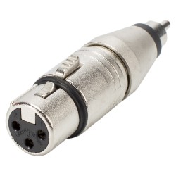 Neutrik NA2FPMM adaptateur XLR femelle - RCA mâle