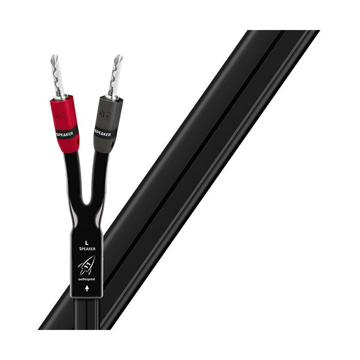 Câbles d'enceintes Audioquest Rocket 11 avec bananes (la paire)