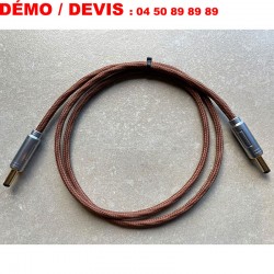 Câbles d'alimentation DC 2,5mm x 5,5mm de qualité supérieure