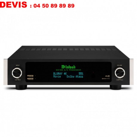 McIntosh MX100 : processeur A/V 11.2