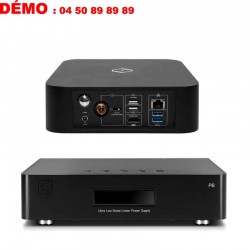 Silent Angel Rhein Z1C noir + Keces P8 serveur audio & alimentation linéaire