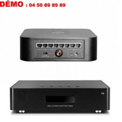 Silent Angel Bonn N8C noir + Keces P8 alimentation linéaire