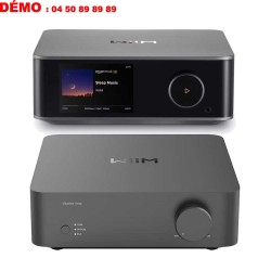 WiiM Ultra + VibeLink Amp pack audiophile Space Grey