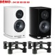 Atohm GT1-HD + IsoAcoustics Aperta 200 noir