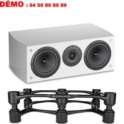 Atohm GT-CENTER-HD + IsoAcoustics Aperta 300 noir
