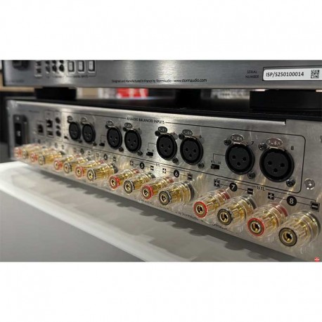 StormAudio Impulsion 8 : amplificateur 8 canaux XLR + AoIP AES67/Dante