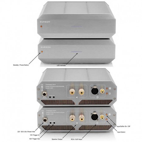 Burson Timekeeper Voyager Version Max : blocs mono classe A hautes performances