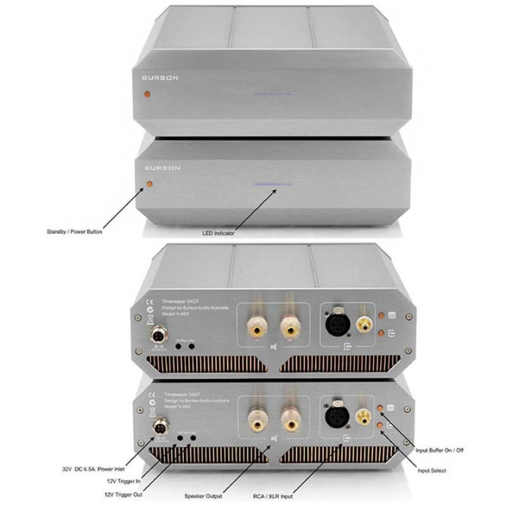 Burson Timekeeper Voyager Version Max : blocs mono classe A hautes performances