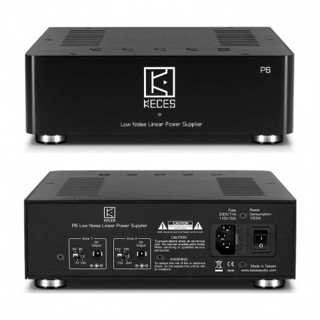 Keces Audio P6 alimentation linéaire double sortie