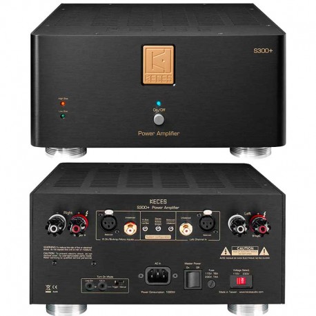 Keces Audio S300+ d’occasion – Amplificateur de puissance stéréo Class A/AB à fort courant