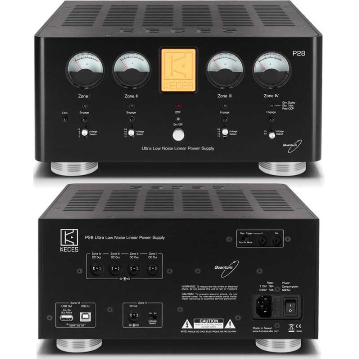 Keces Audio P28 alimentation linéaire 6 sorties