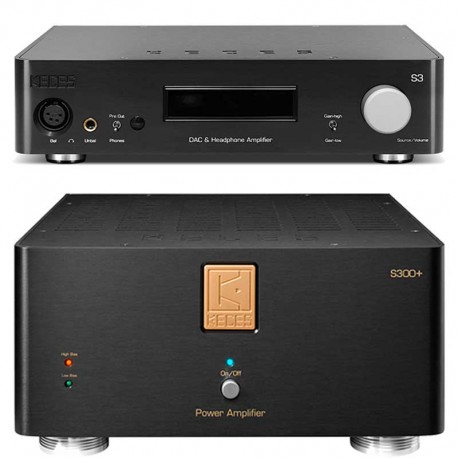 Keces Audio S3 + S300+ ensemble Hi-Fi audiophile