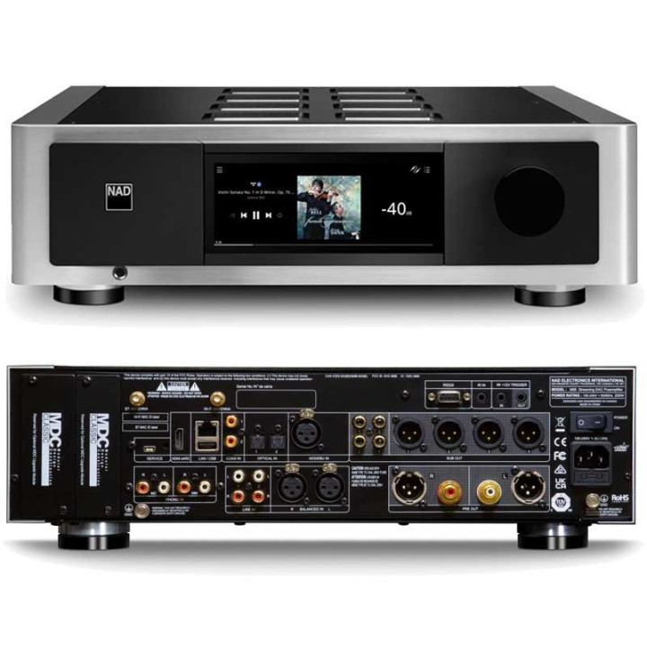 NAD M66 préamplificateur streaming haut de gamme