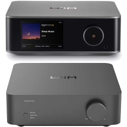 WiiM Ultra + VibeLink Amp pack audiophile Space Grey