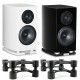 Atohm GT1-HD + IsoAcoustics Aperta 200 noir