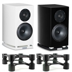 Atohm GT1-HD + IsoAcoustics Aperta 200 noir