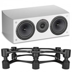 Atohm GT-CENTER-HD + IsoAcoustics Aperta 300 noir