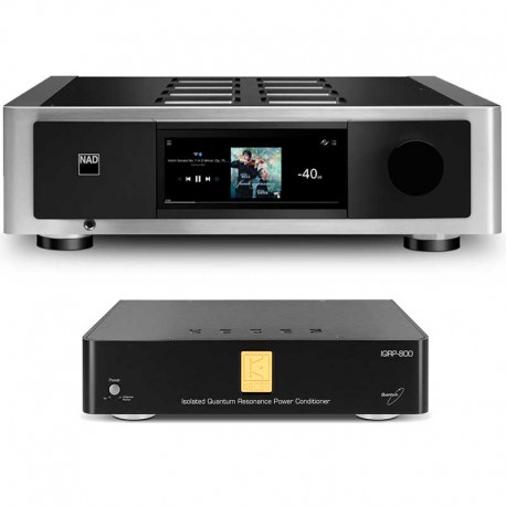 NAD M66 + Keces IQRP-800 pack préampli/DAC & conditionneur secteur