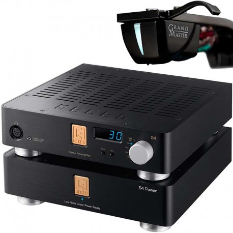 Keces Audio S4 + DS Audio Grand Master cellule optique