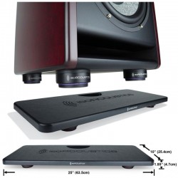IsoAcoustics New Stage 1 Board d’occasion – Plateforme d’isolation pour amplis & enceintes
