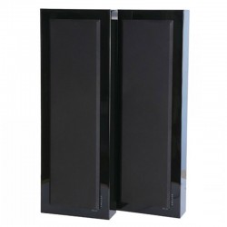 DLS Flatbox M-Two noir d’occasion – Paire d’enceintes murales 2,5 voies haute sensibilité