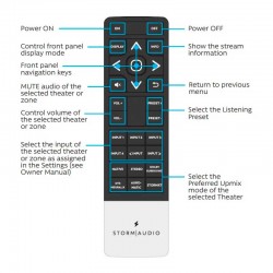 Télécommande StormAudio