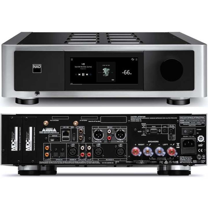 NAD M33 V2 – Ampli Hi-Fi 200 W, BluOS & Dirac