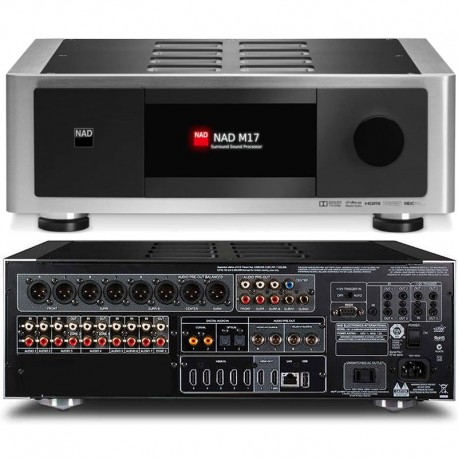 NAD M17 V2i – Préampli AV 11.1 Dirac Live & BluOS