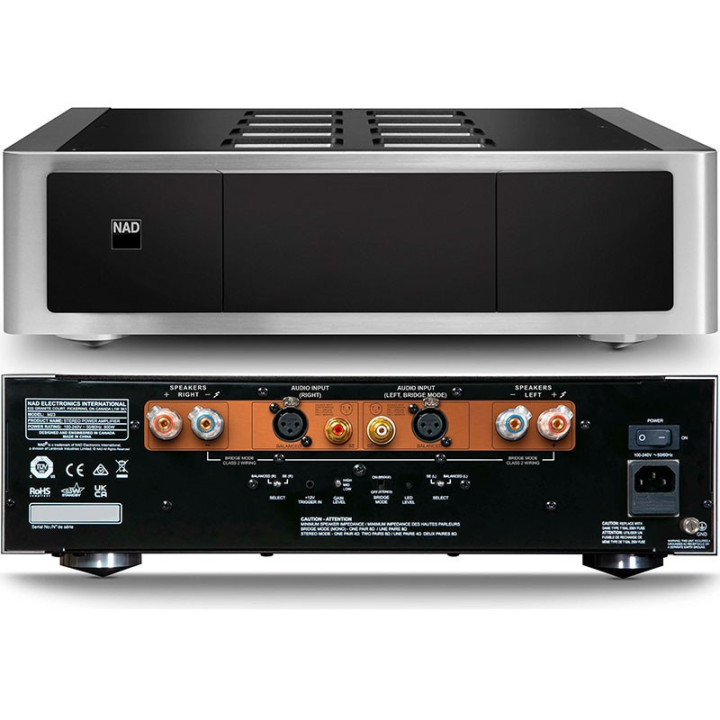 NAD M23 V2 – Ampli de puissance stéréo Purifi
