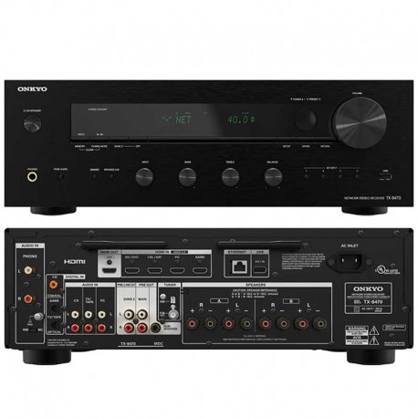 Onkyo TX-8470 : ampli stéréo avec entrées hdmi 2.1