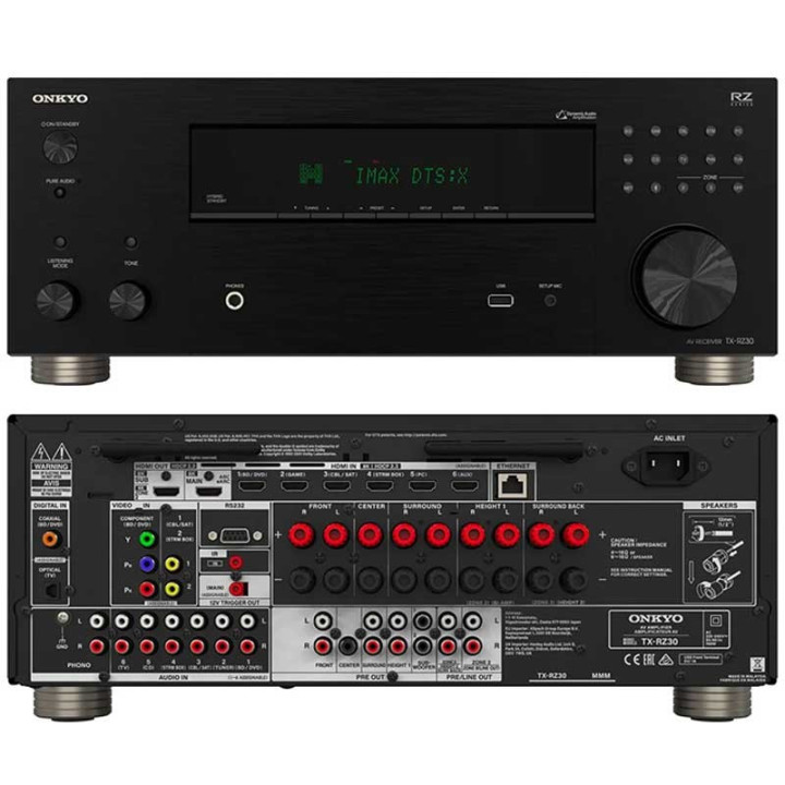 Onkyo TX-RZ30 : amplificateur home cinéma 9.2 canaux premium