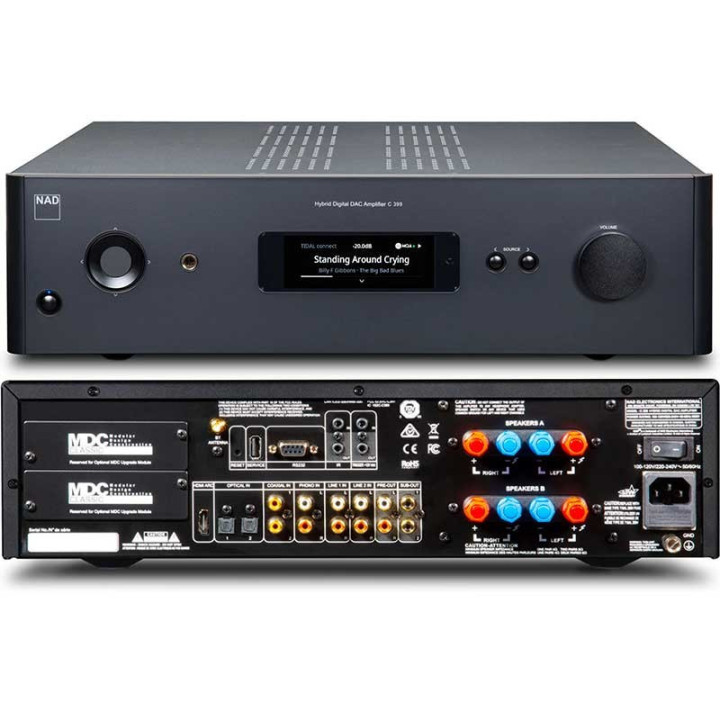 NAD C 399 : amplificateur intégré HybridDigital nCore