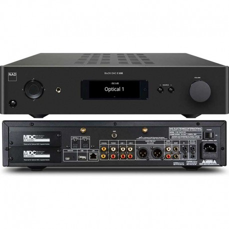 NAD C 658 : préamplificateur DAC streaming BluOS avec Dirac Live