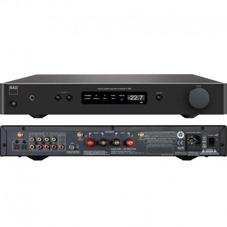 NAD C 338 : amplificateur intégré hybride avec Chromecast et Bluetooth