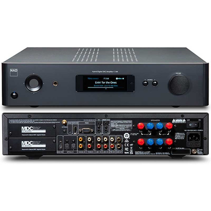 NAD C 389 : amplificateur intégré HybridDigital nCore avec Dirac Live