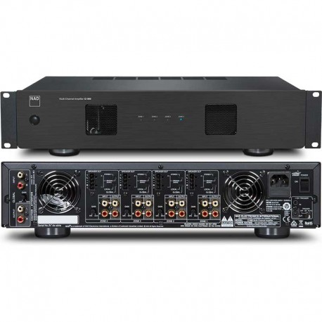 NAD CI 980 : amplificateur multicanal 8 × 50 W pour intégration