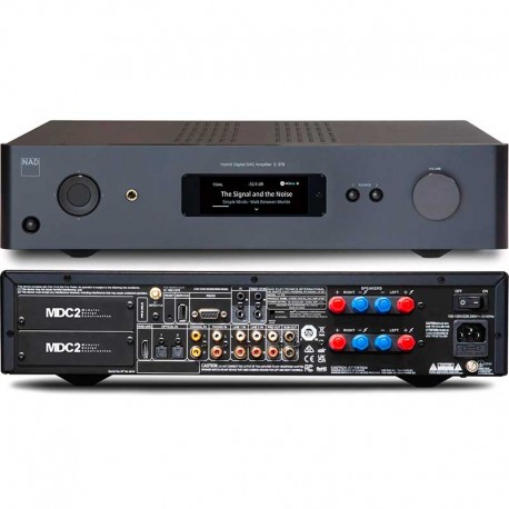 NAD C 379 : amplificateur intégré HybridDigital nCore avec MDC2
