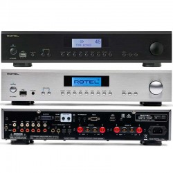 Rotel A12MKII : amplificateur intégré stéréo 2 × 60 W avec DAC