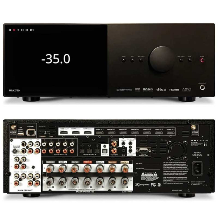 Anthem MRX 740 ampli-tuner home cinéma 8K