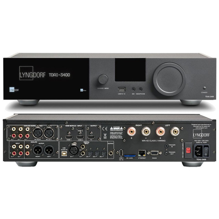 Lyngdorf TDAI-3400 amplificateur intégré RoomPerfect™