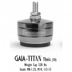 IsoAcoustics GAIA-TITAN Theis isolateurs premium pour enceintes haute fidélité