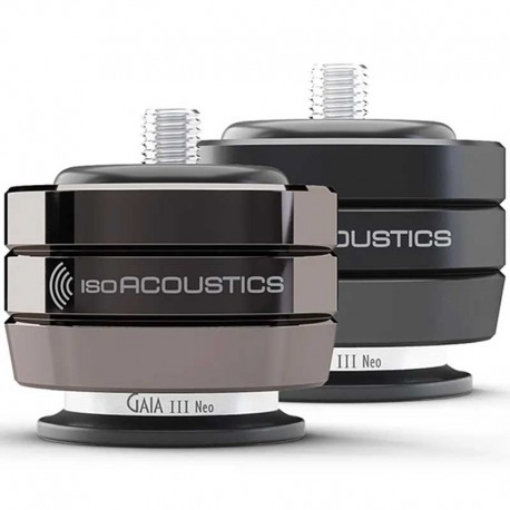 IsoAcoustics GAIA III Neo (par 4) pieds d’isolation pour enceintes jusqu’à 32 kg