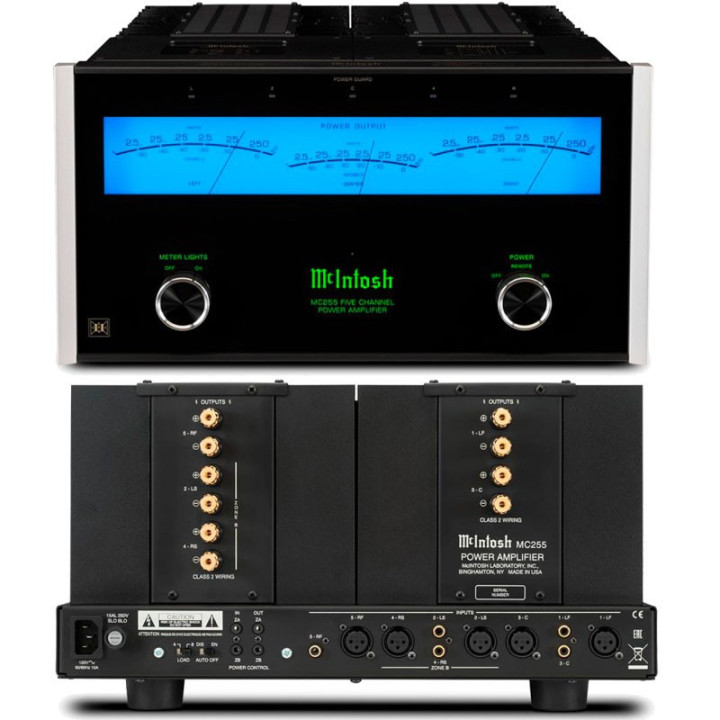 McIntosh MC255 amplificateur multicanal 5 × 200 W Class AB