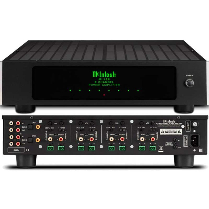 McIntosh MI128 amplificateur numérique 8 canaux 150 W