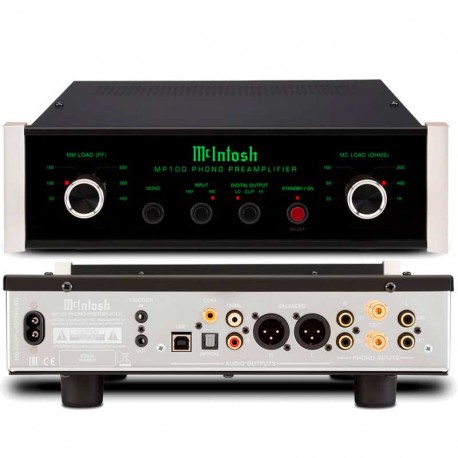 McIntosh MP100 préamplificateur phono à sorties numériques