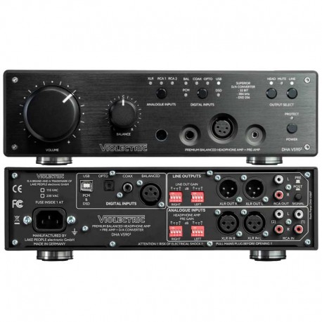 Violectric DHA V590² DAC & amplificateur casque symétrique de référence