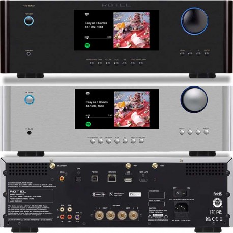 Rotel RAS-5000 amplificateur réseau HDMI ARC 2 × 220 W